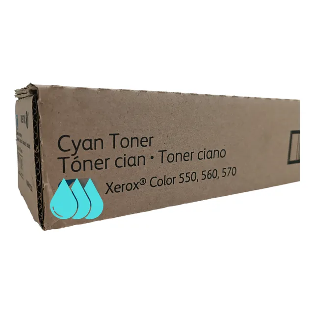 Toner Xerox Docucolor 550 560 Cyan 006r01532 Original