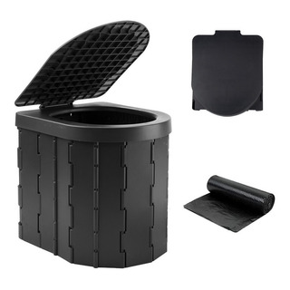 Inodoro Portátil Plegable Para Acampar Para Viajes Senderism Inodoro Portátil Plegable Para Acampar Para Viajes Senderism