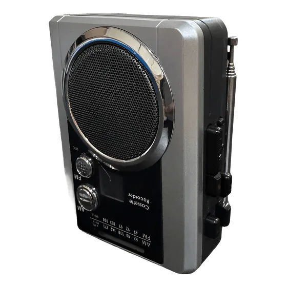Rádio Gravador Fita Cassete K7 Walkman Retro Am/fm