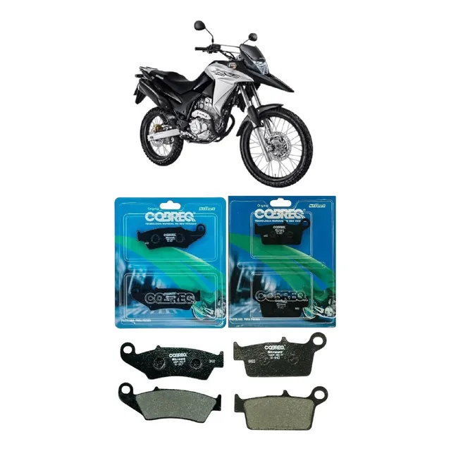Kit Pastilha De Freio Xre 300 S/abs 2009 A 2018