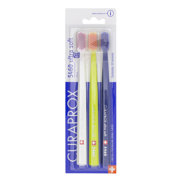 Escova Dental Ultramacia Curaprox 3 Unidades Escova Dental Ultramacia Curaprox 3 Unidades