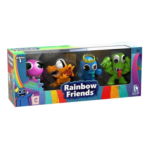 Rainbow Friend Roblox Miniaturas 8pcs Gamer Jogo De Terror