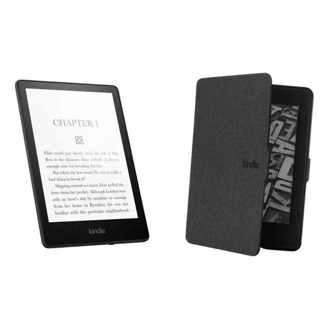 E-reader Amazon Kindle Paperwhite 7  16gb 12 Gen + Funda