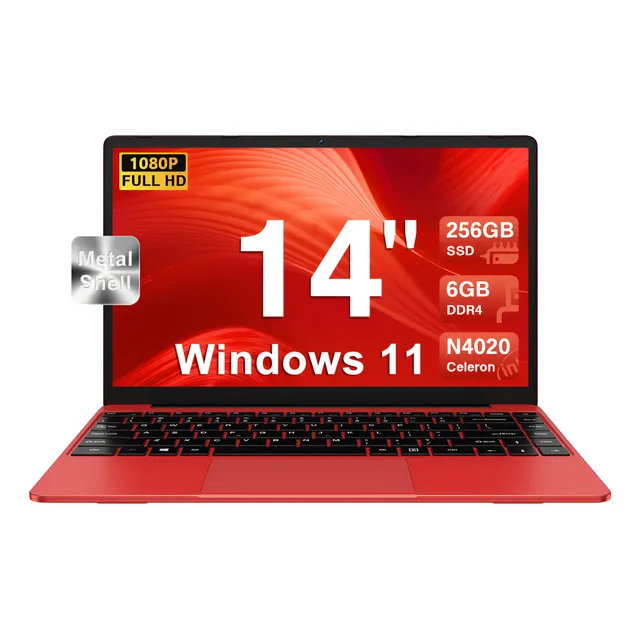 Laptop 14 Intel 256gb Ssd Windows 11 1080p Wifi+mouse