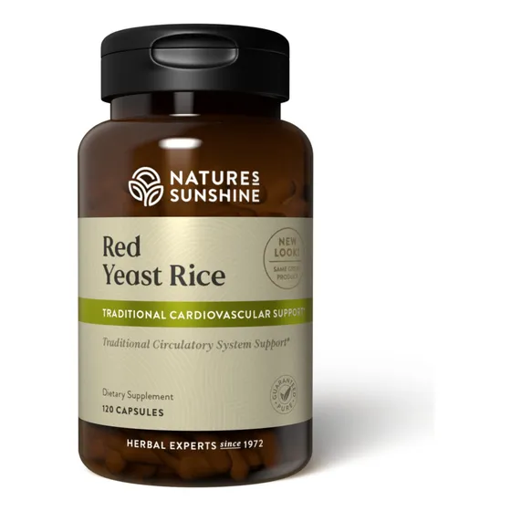 Suplemento Nature's Sunshine De Arroz De Levadura Roja 120 C