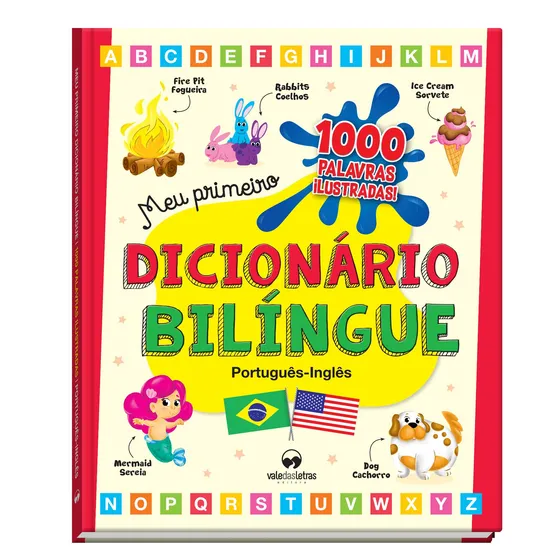 Meu Primeiro Dicionário Bilíngue, de Editora Vale Das Letras. Editorial Editora Vale das Letras LTDA, capa dura em português, 2017