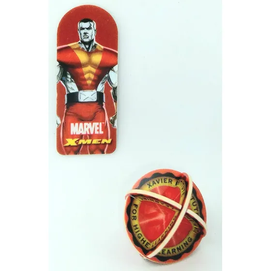 Tazo Montave Tech X Men 3d Colossus Arremessa Bola Elma Marv