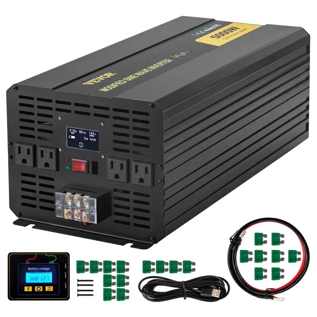 Inversor Onda Sinusoidal Modificada 5000w Dc 12v A Ac 120v