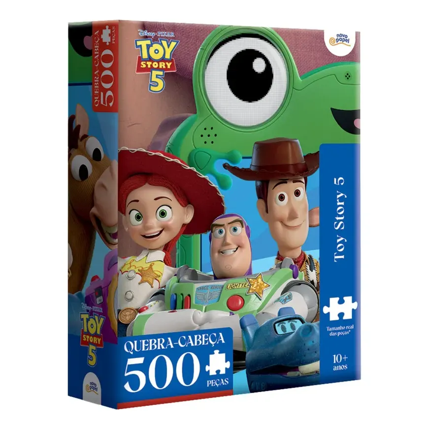 Quebra Cabeça 500 Peças Disney Pixar Toy Story 5 - Toyster