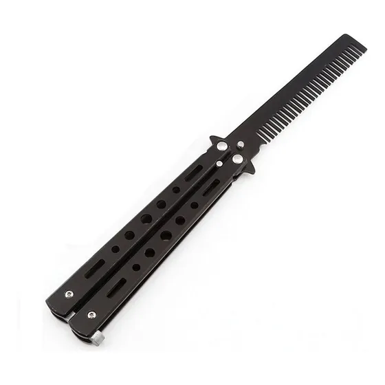 Canivete Pente Sem Fio Butterfly Inox Treinos E Manobras