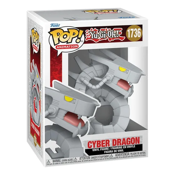 Cyber Dragon Funko Pop Yu-gi-oh 1736 Yugi