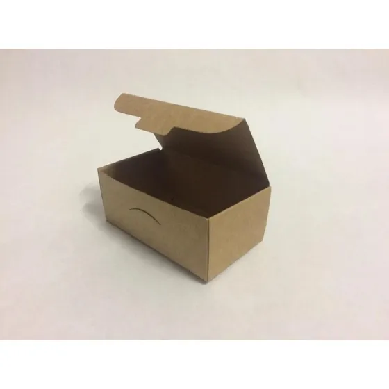 Caixa Para Cartão De Visita  Modelo Kraft - 100 Unid