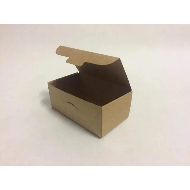 Caixa Para Cartão De Visita  Modelo Kraft - 100 Unid