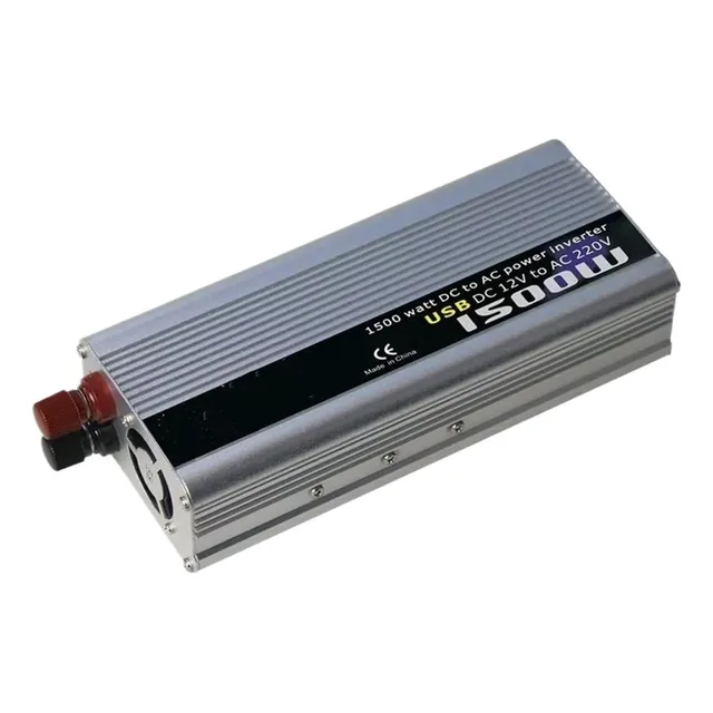 Inversor Para Auto 12v/24v A 110v/220v  Máx 1500w