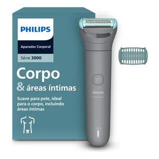 Aparador E Raspador Corporal Philips Bg3470/15 Cinza 127/220v