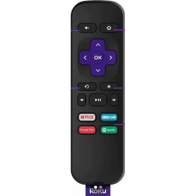 Control Roku Express, Premiere, Roku 1 Y 2, Ultra Original