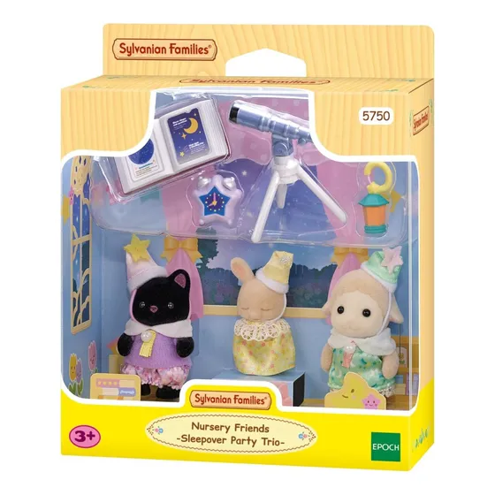 Sylvanian Families Amigos Guarderia Fiesta De Pijamas 05750