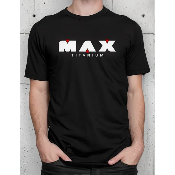Camiseta Camisa Max Titanium Academia Blusa 100% Algodão