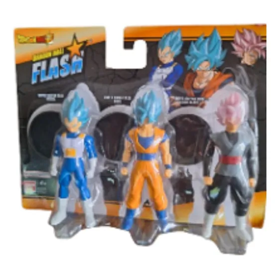 Dragon Ball- Paquete Triple De La Serie Flash Bandai 372365