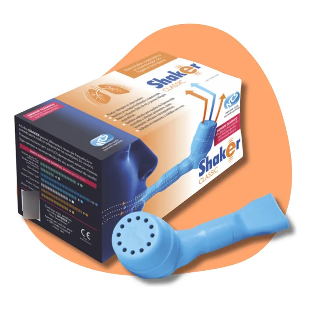 Shaker Exercitador Incentivador Respiratório Fisioterapia