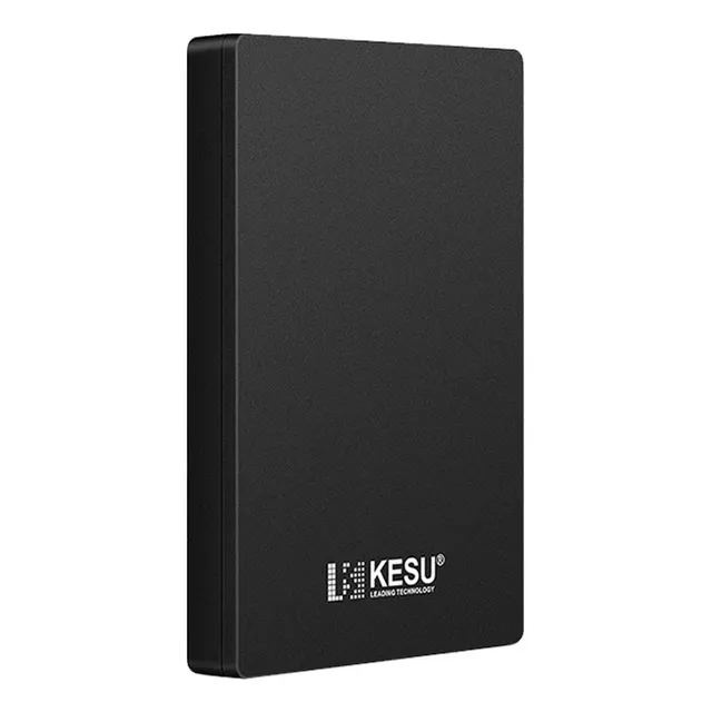 Disco Duro Externo Kesu Hdd-2530 500gb Usb 3.0 Color Negro