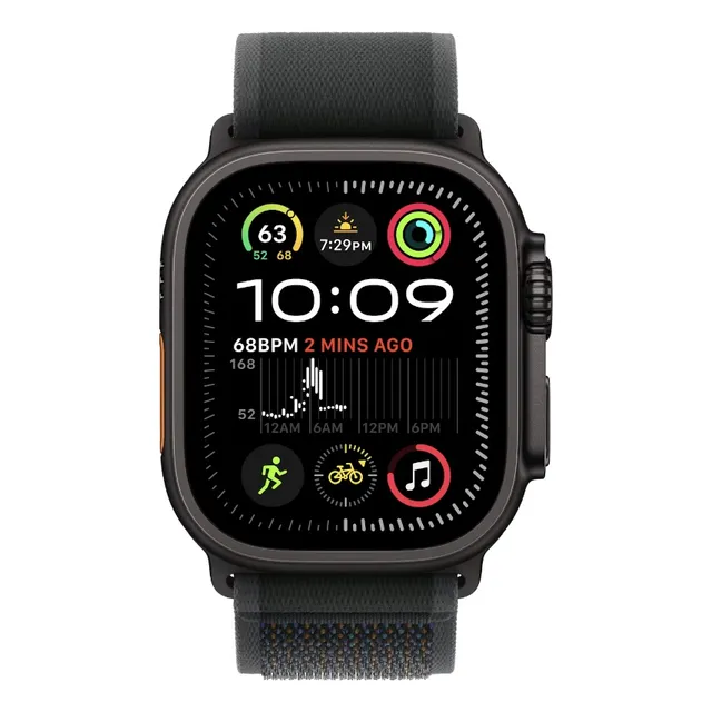 Apple Watch Ultra 2 ( Black ) Titanium 49mm / Trail Loop