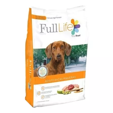 Alimento Full Life  Para Perro Full Life  Razas Pequeñas para perro adulto de raza  razas pequeñas en bolsa de 2kg