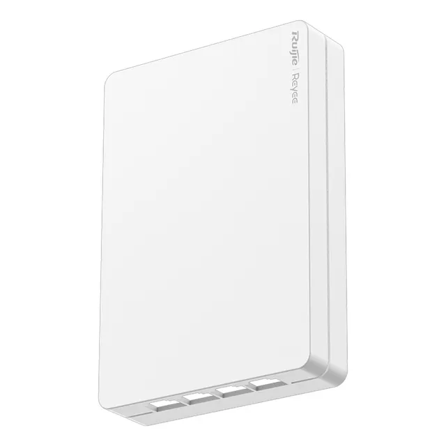 Ruijie Punto De Acceso Wi-fi 6 Rg-rap1260 Para Interior En Pared Hasta 512 Usuarios Ideal Para Hotelería U Oficina Fácil Instalación Y Gestión Cobertura Amplia Y Estable