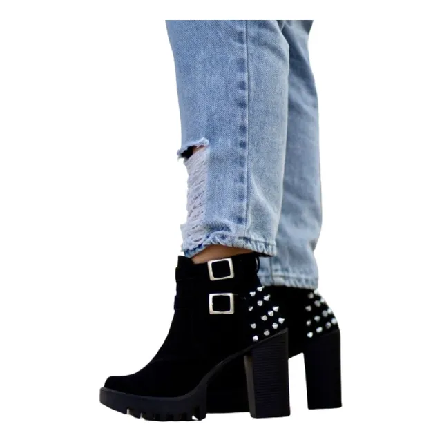 Botines Altos Para Damas