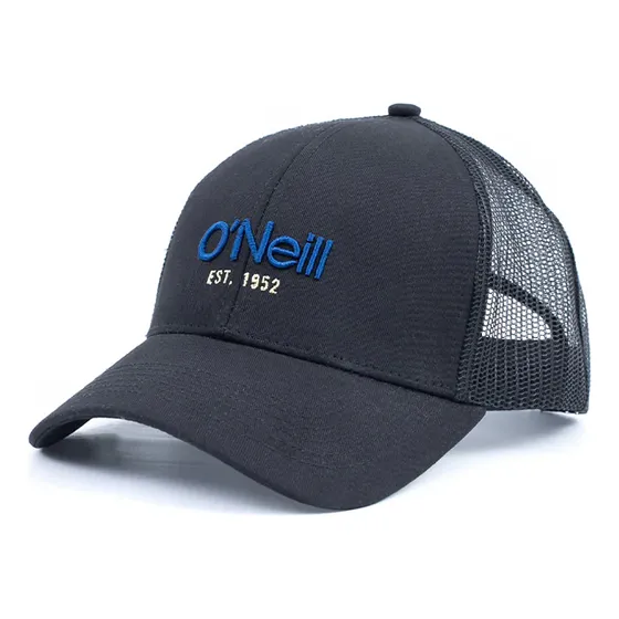 Gorra O Neill Cap Trucker Negra Curva Original Importada