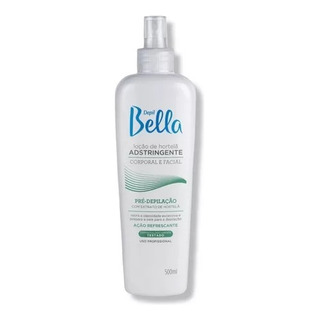 Loção Adstringente 500ml Pré Depilatório Hortelã Depil Bella Loção Adstringente 500ml Pré Depilatório Hortelã Depil Bella