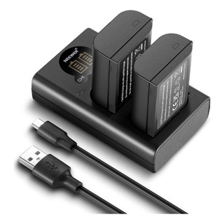 Bateria E Carregador Dmw-blk22 2x Neewer Para Lumix S5 Ii Ii Bateria E Carregador Dmw-blk22 2x Neewer Para Lumix S5 Ii Ii