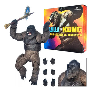 Brinquedo King Kong Godzilla Vs Kong 2021 Com Acessórios Brinquedo King Kong Godzilla Vs Kong 2021 Com Acessórios