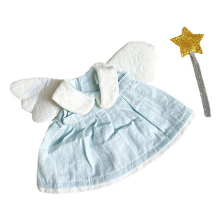Vestido De Muñeca Para Niñas De 20 Cm, Suave, Para Azul Vestido De Muñeca Para Niñas De 20 Cm, Suave, Para Azul