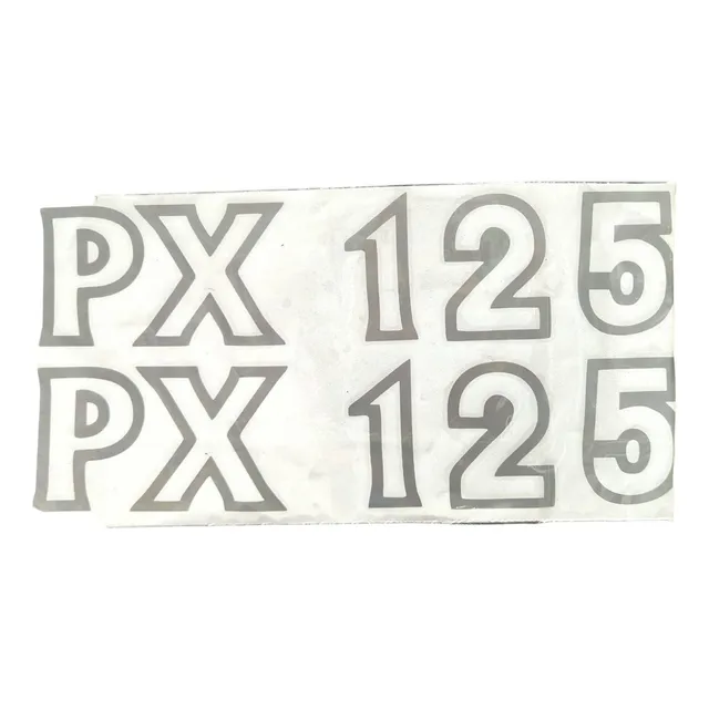 Calco Adhesiva Calcomania Baccio Px 125 No Resinada