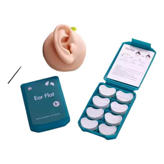 Corrector De Orejas Invisible Estético Hombre Mujer 8 Uni