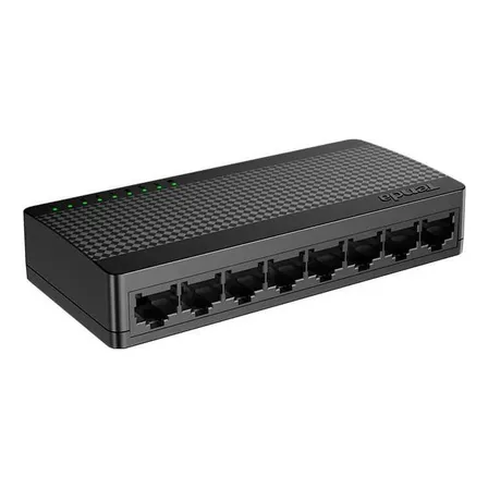 Switch Tenda Soho Gigabit Ethernet 8 Puertos Negro Velocidad