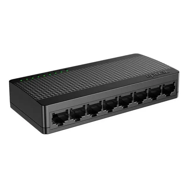 Switch Tenda Soho Gigabit Ethernet 8 Puertos Negro Velocidad