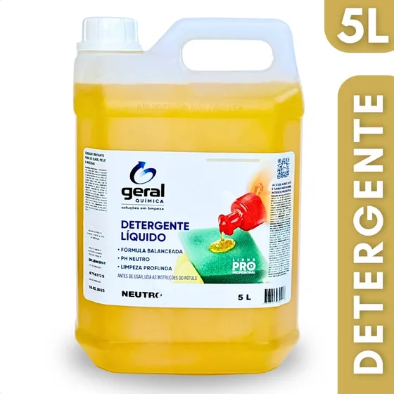 Detergente Liquido 5l Lava Louça Neutro | Coco | Limao
