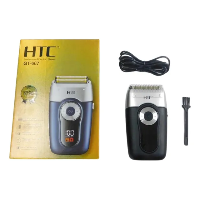 Maquina Afeitadora Láminas Hipoalergénica Htc Gt-667 Hombre 