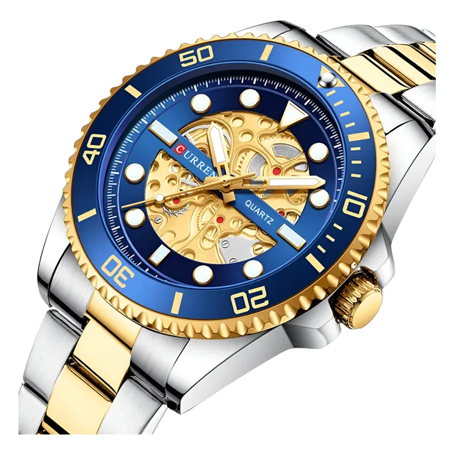 Reloj Curren Hombre Acero Inoxidable 8412