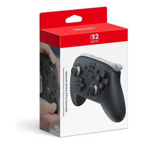 Refurbished Nintendo Switch Pro Controller Black W/ Motion C