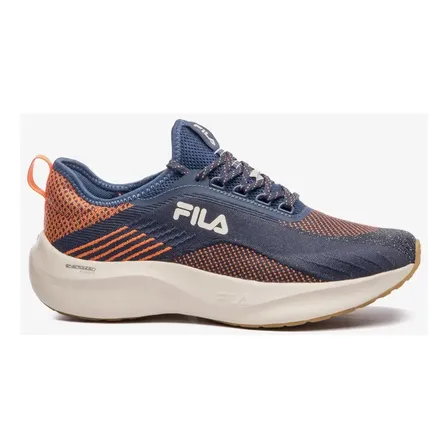 Tênis Masculino Go Trainer 2 Fila Marinho E Bege Lisa 38 Br