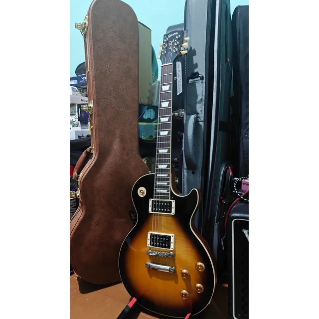 Guitarra Gibson Les Paul Standard 50s Año 2019 Diestro Amarillo Palo De Rosa