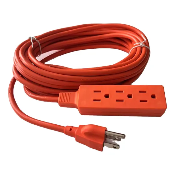 Extension Electrica Industrial 10mts 3tomas Tierra 110/220v