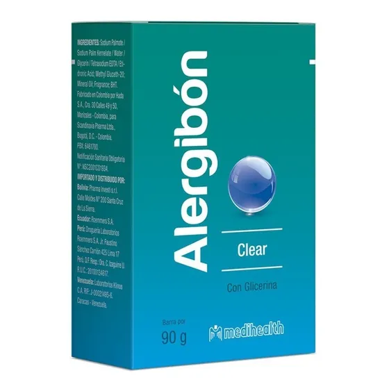 Alergibón Jabón Clear 90g - g a $369
