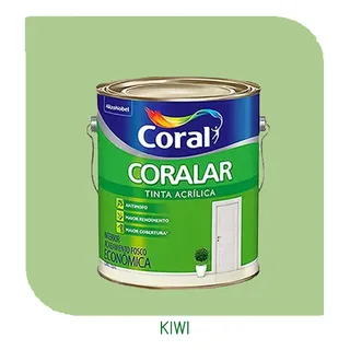 Tinta AcrĂlica Coralar Anti Mofo EconĂŽmica 3,6lts Verde Kiwi Tinta AcrĂlica Coralar Anti Mofo EconĂŽmica 3,6lts Verde Kiwi