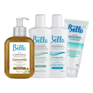 Kit Depilação Gel+adstringente+removedor+esfoliante Corporal Kit Depilação Gel+adstringente+removedor+esfoliante Corporal