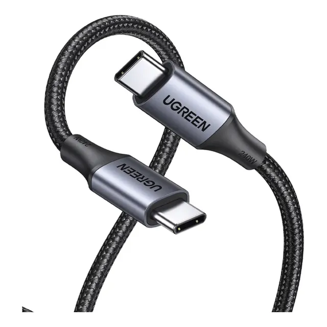 Cable Usb-c A Usb-c 2 Metros Carga 240w Chip E-market