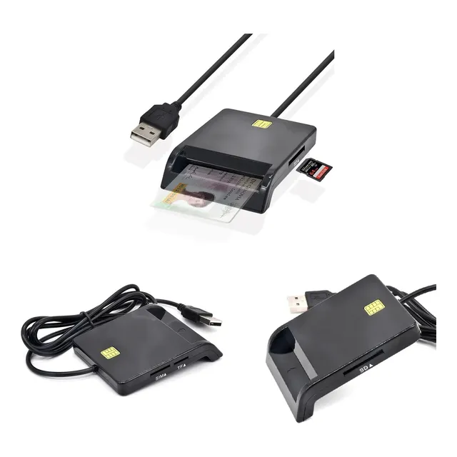 Lector De Dni Electrónico Smart Card Iso7816 Y Sim 